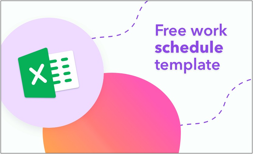 Create A Weekly Schedule Template Free