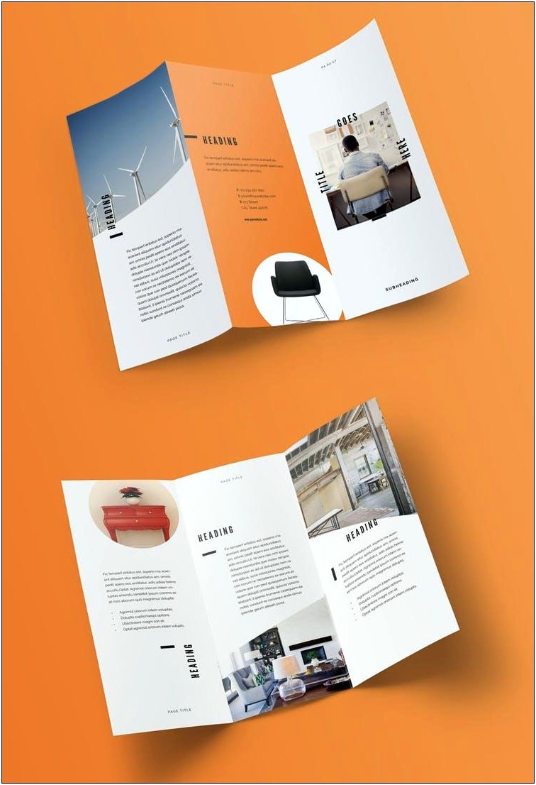 Create Tri Fold Brochure Template Free