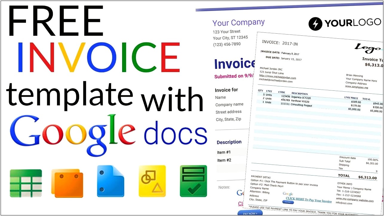 Create Your Own Invoices Template For Free