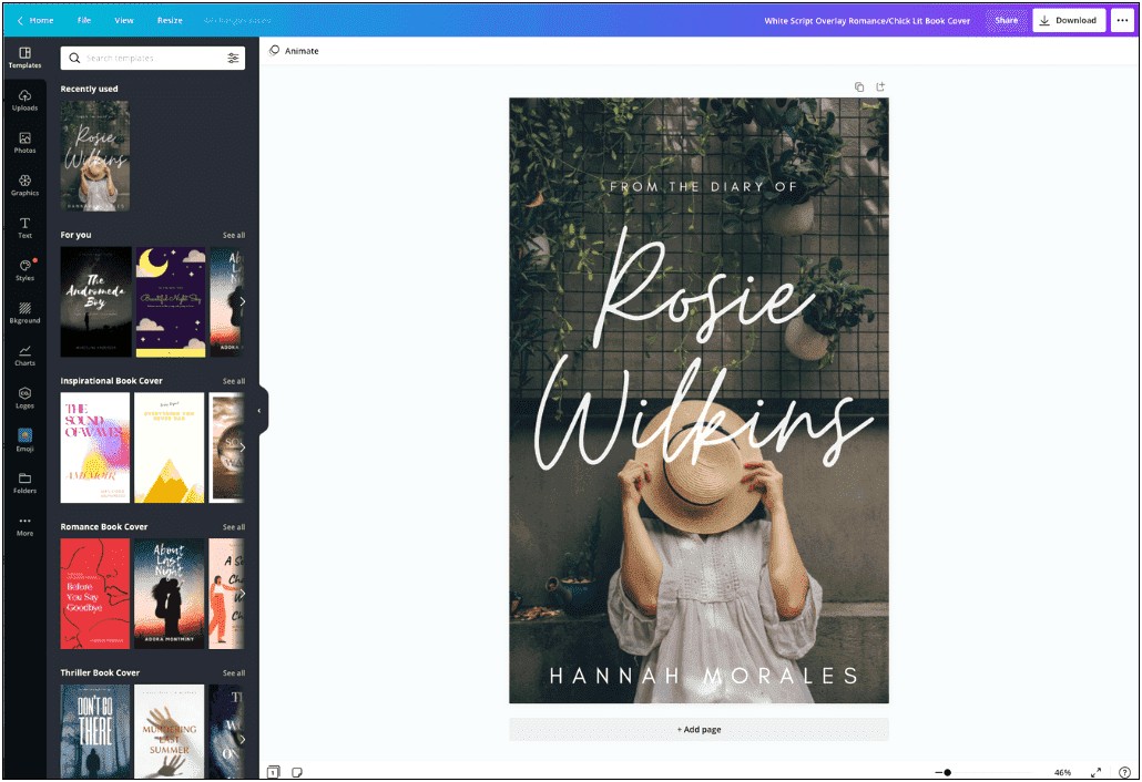 Create Your Wn Book Template Free