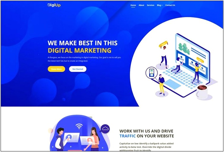 Creative Digital Agency Html Template Free Download