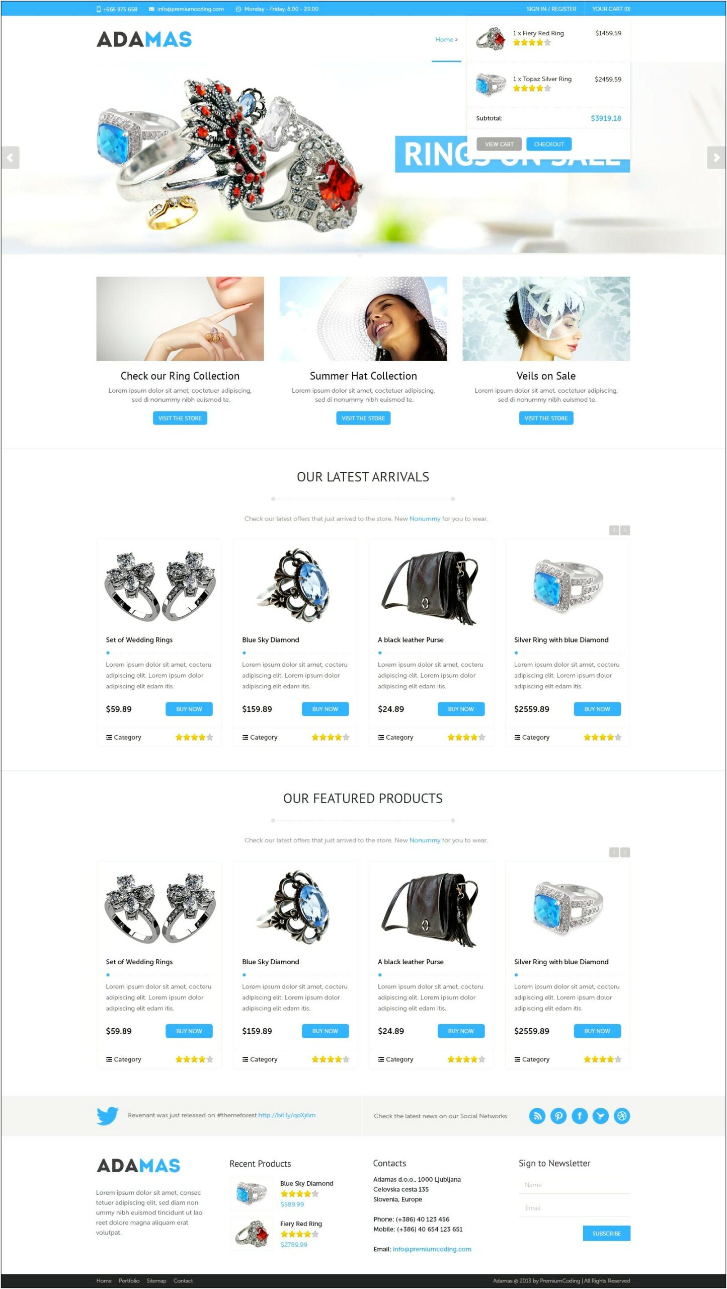 Css Template For Shopping Cart Free