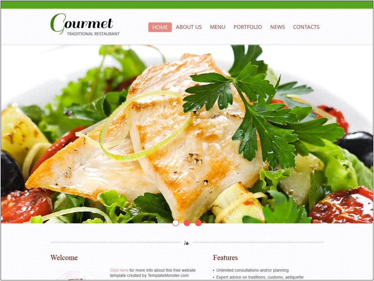 Css Templates Free Download For Restaurant