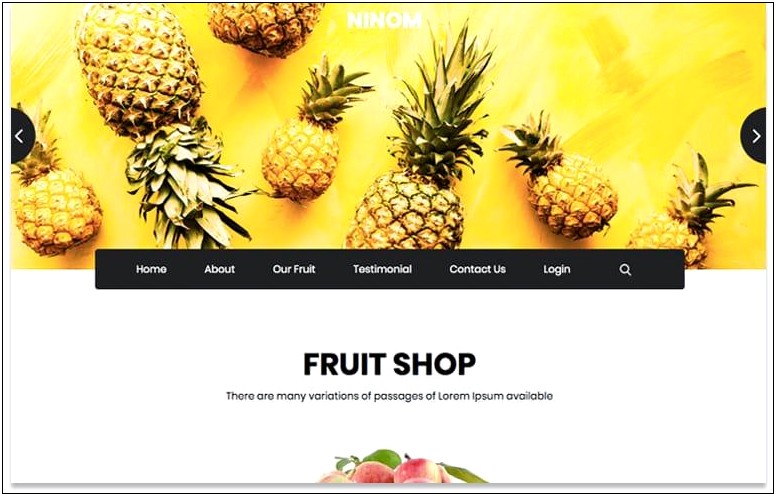 Css Templates Free For Online Shopping
