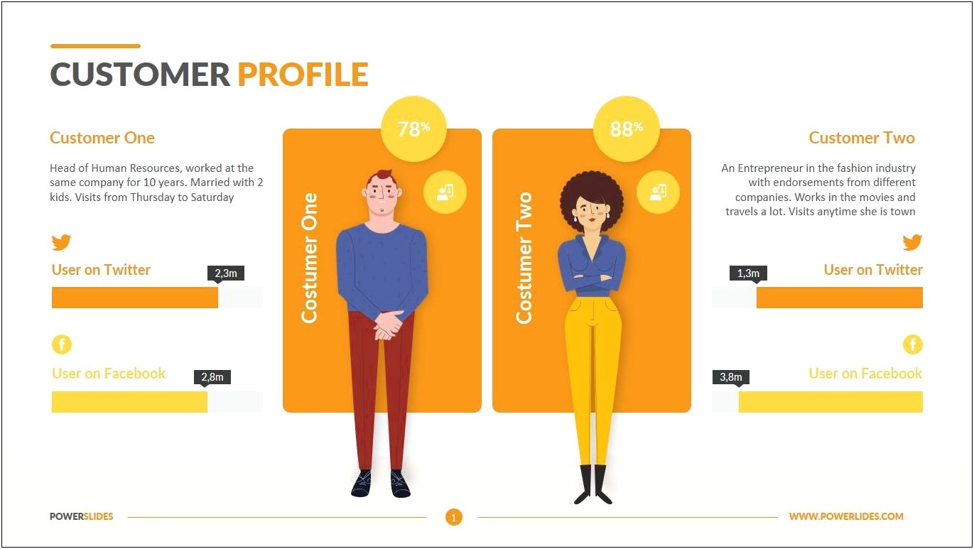 Customer Profile Template Powerpoint Free Download
