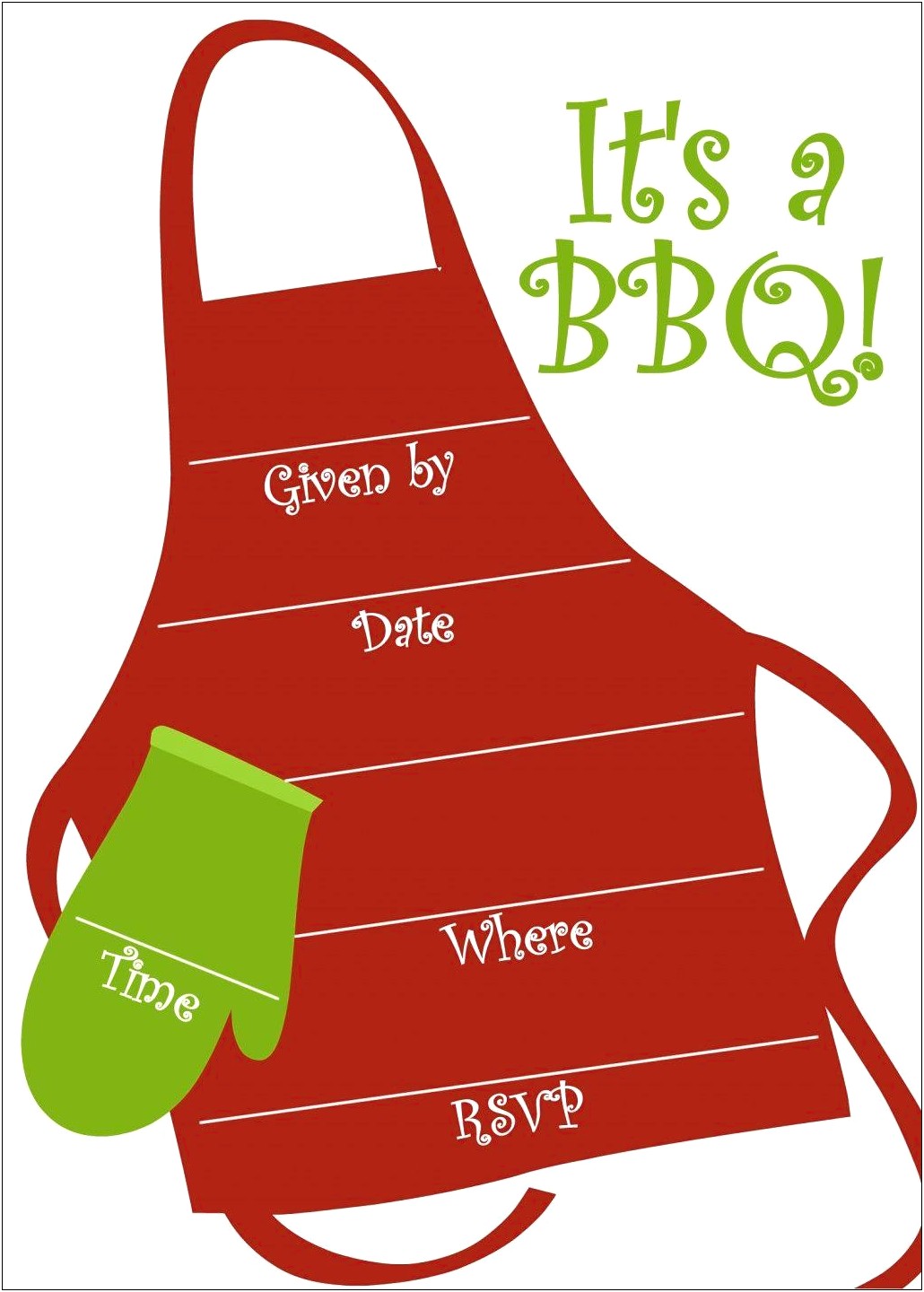 Customizeable Western Bbq Theme Invitation Template Download Free