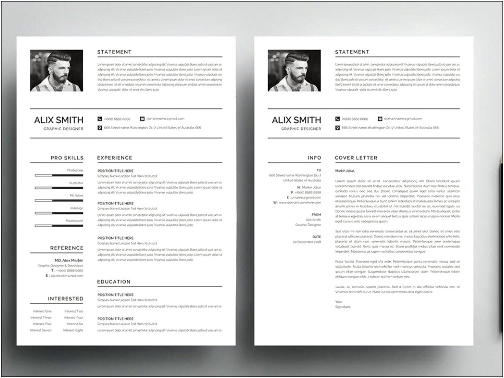 Cv Template For Word Free Download