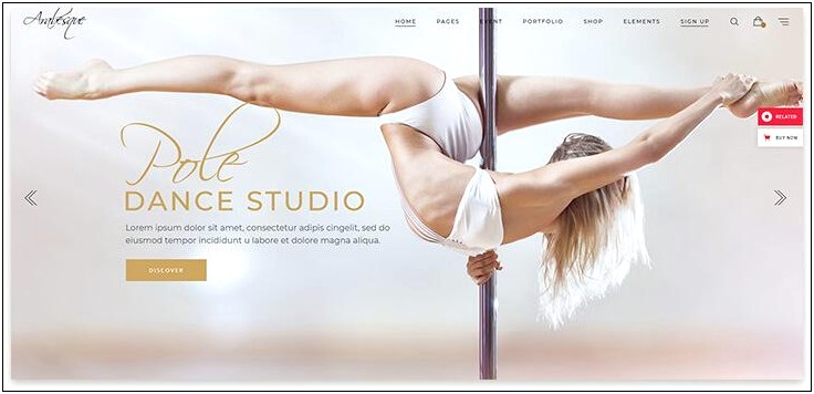 Dance Academy Html Template Free Download
