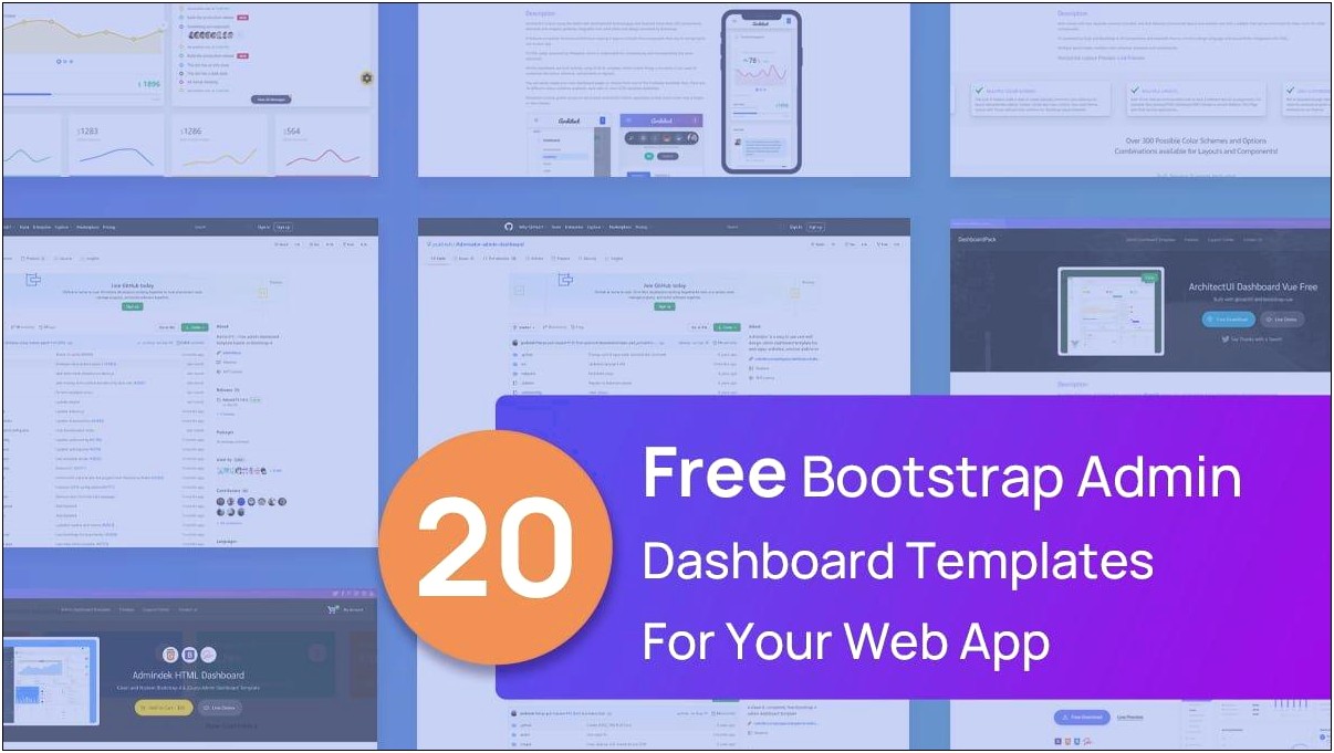 Dashboard Template Free Download In Php