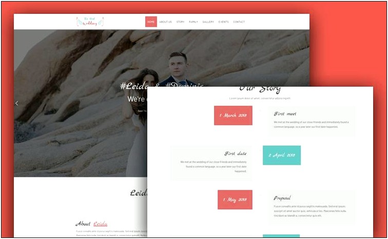 Dating Template Free Html5 One Page