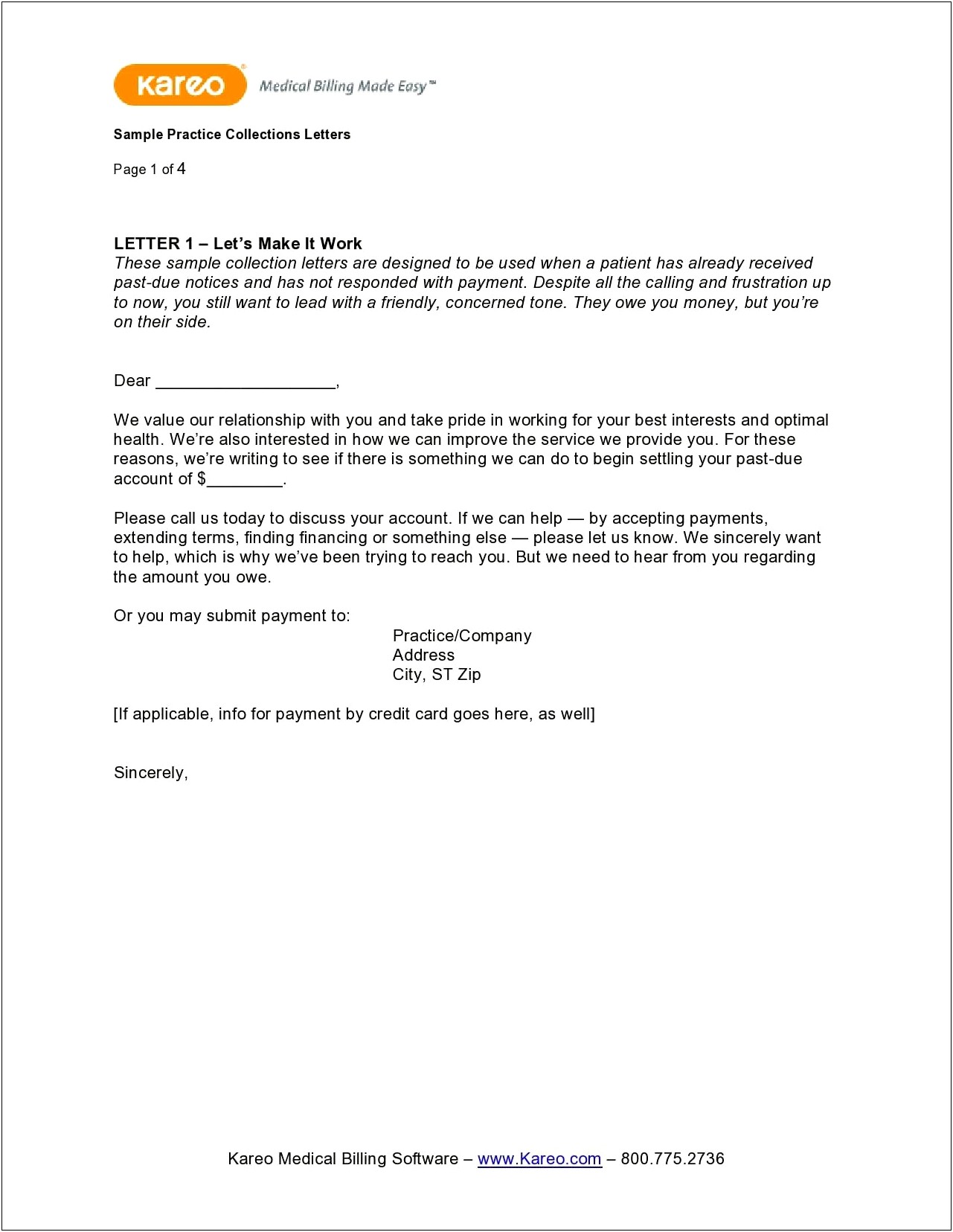 Debt Collection Letter Templates Free Uk