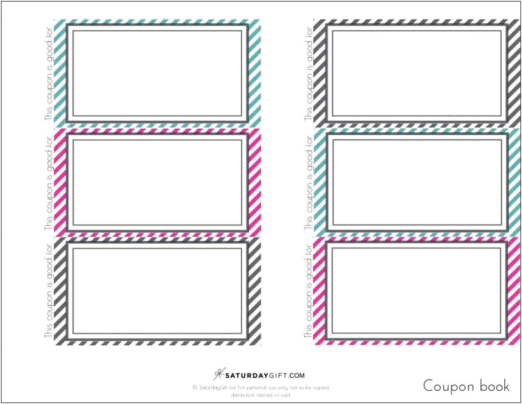 Design Your Own Coupon Template Free
