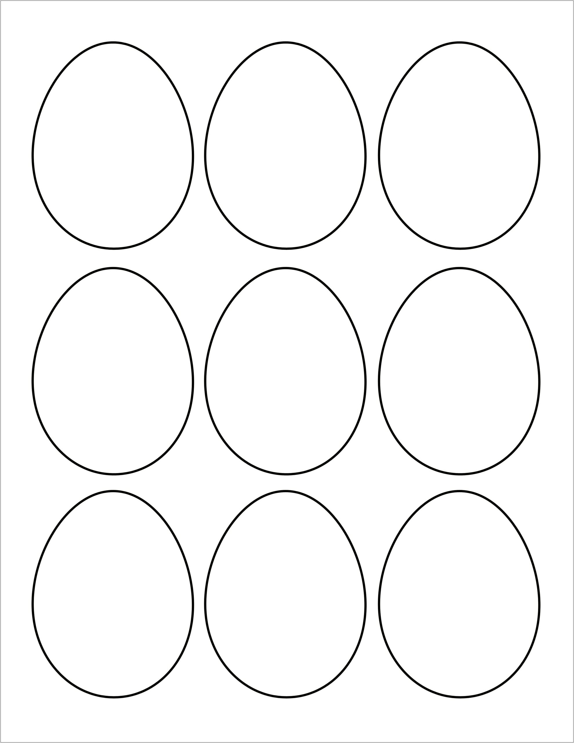 Dice With Color Eggs Template Free
