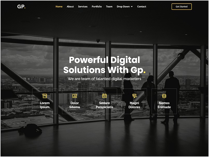 Discovery Responsive One Page Html5 Template Free Download