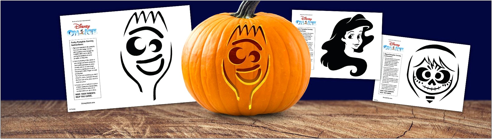 Disney Logo Pumpkin Carving Templates Free Printable