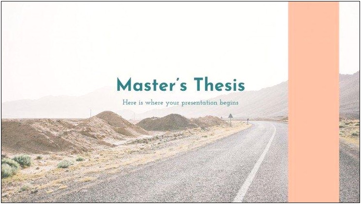 Dissertation Defense Powerpoint Template Free Download