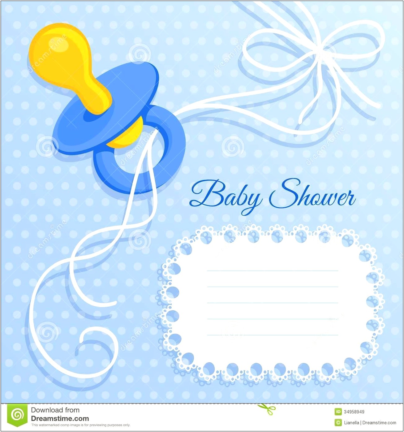 Diy Baby Shower Invitations Templates Free