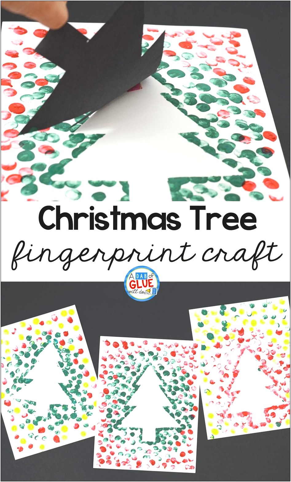 Diy Project Free Fingerprint Tree Template
