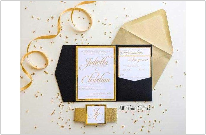 Diy Wedding Invitation Kits Pocket Folds