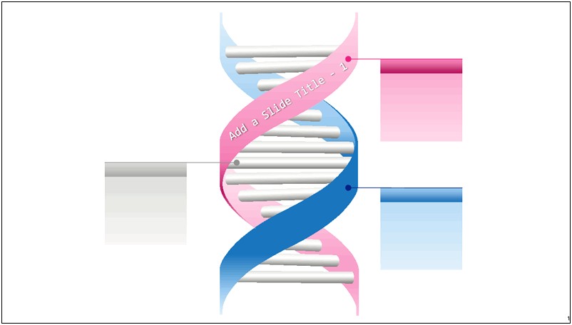 Dna Strand Powerpoint Template Free Download