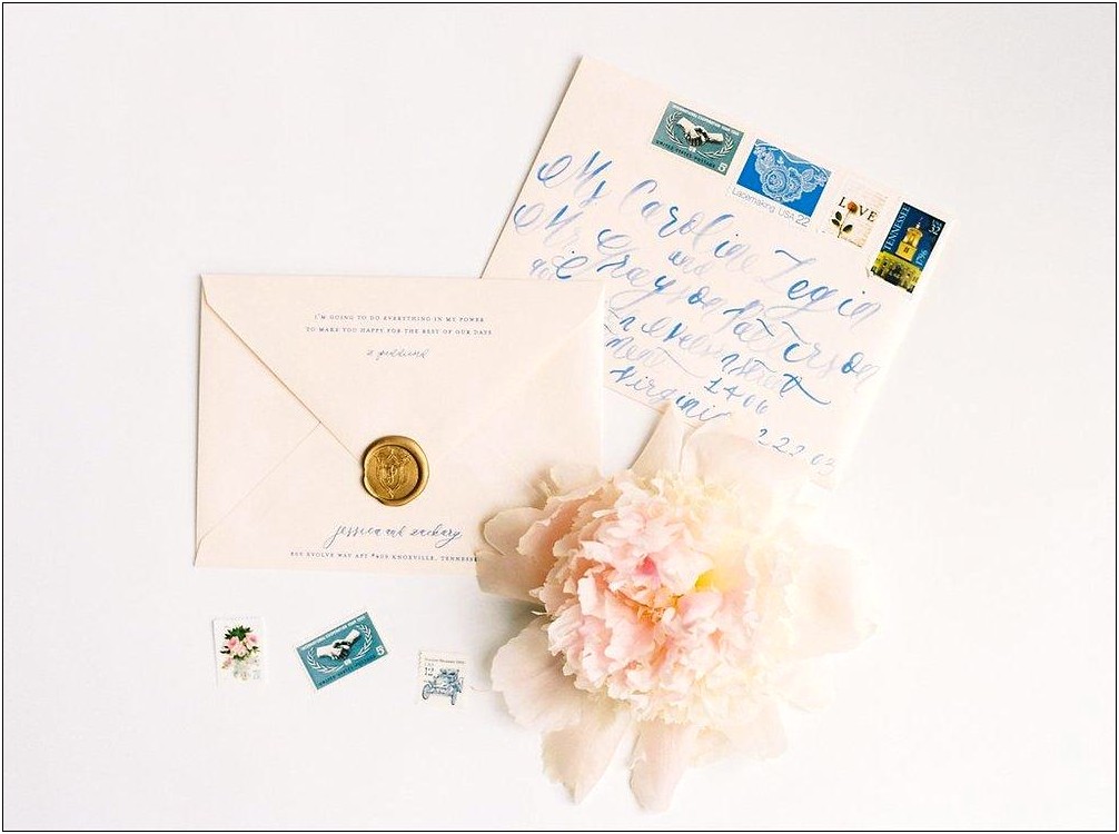 Do Wedding Invitations Need Two Stamps
