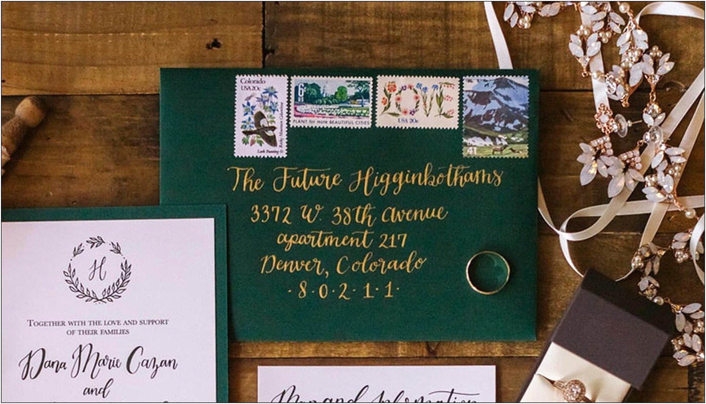 Do You Spell Out Apartment On Wedding Invitations