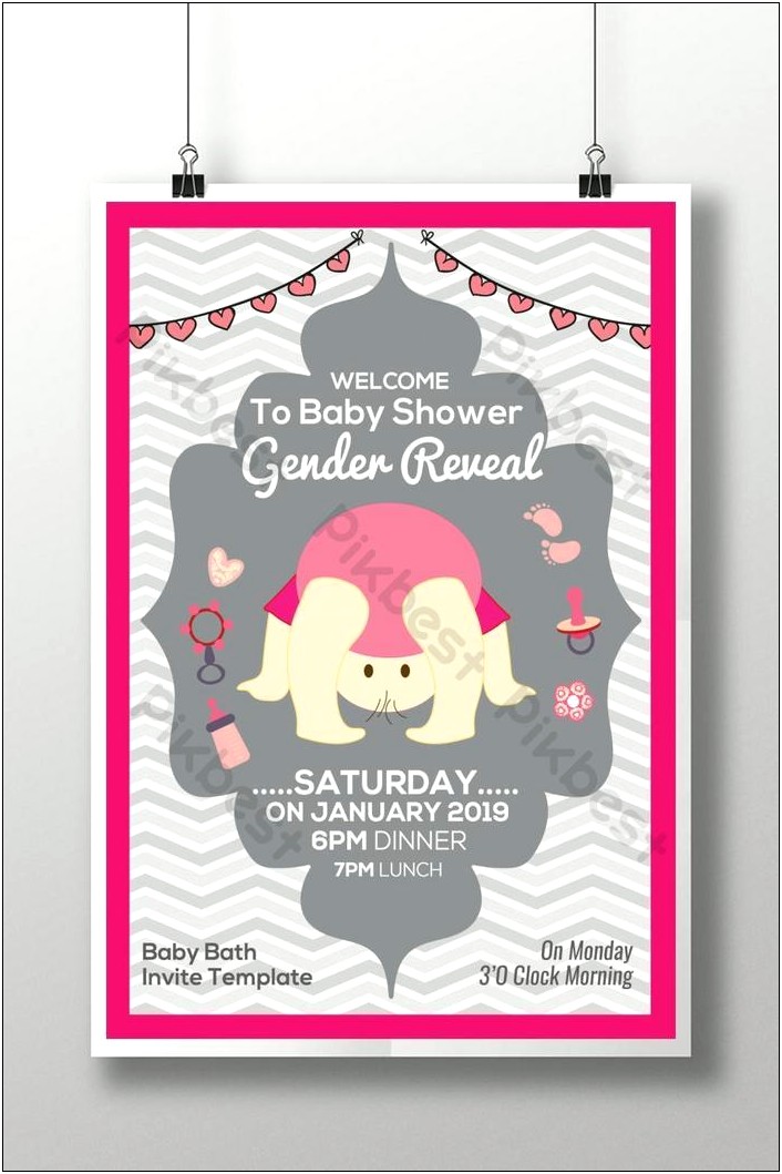 Downlaod Free Templates For Baby Announcements