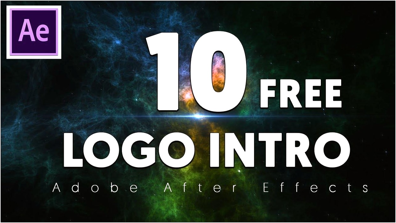 Download After Effect Logo Template Free