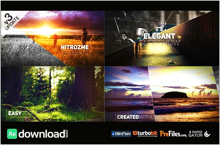 Download After Effects Slideshow Template Free
