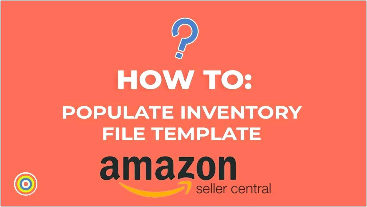 Download Amazon Inventory Templates Free Online
