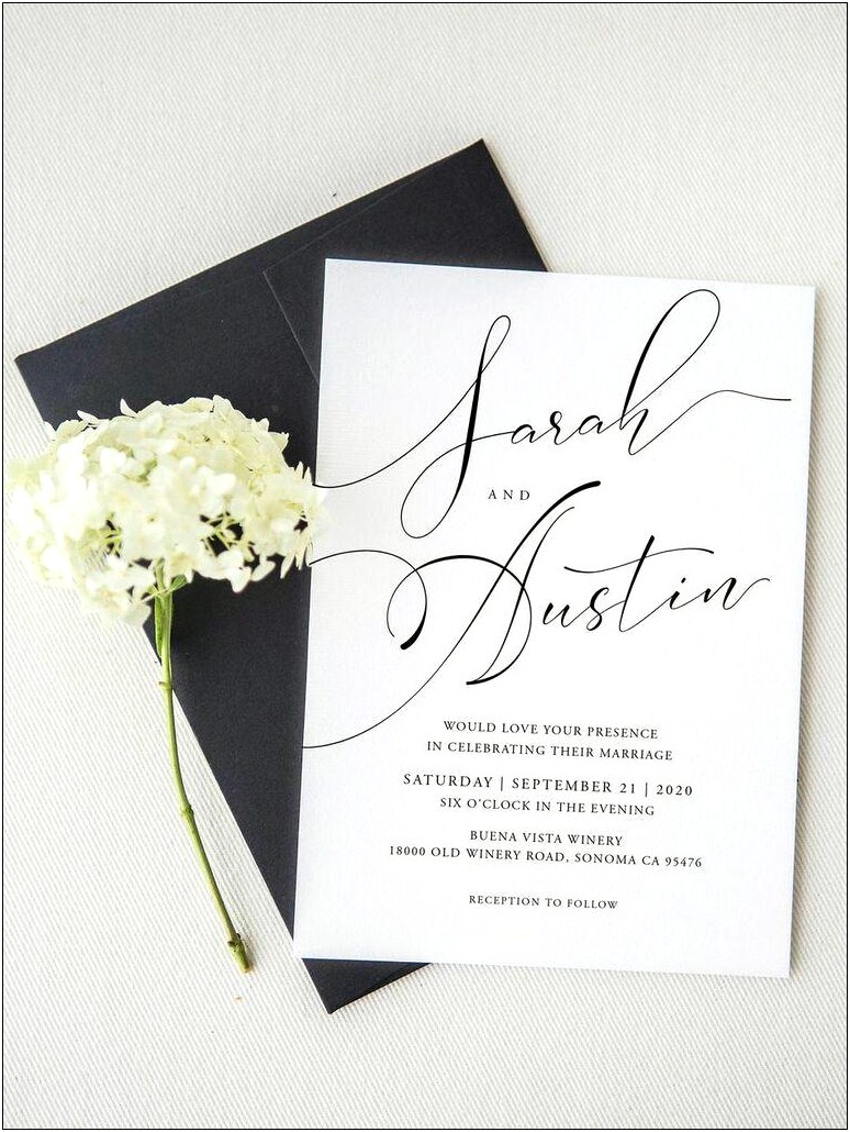 Download And Print Free Wedding Invitations