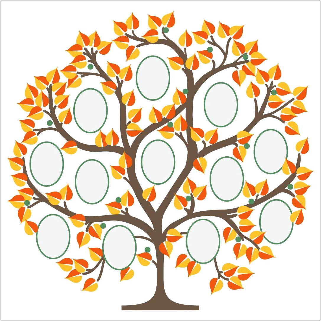 Download Free Blank Family Tree Template