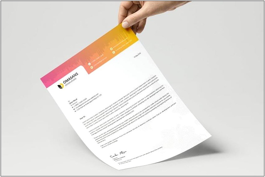 Download Free Fruit Letterhead Templates Microsoft Word