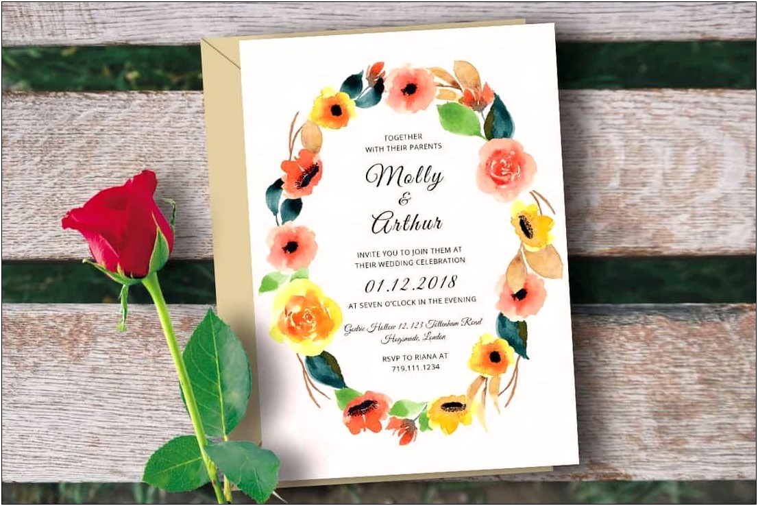 Download Free Invitation Templates For Photoshop