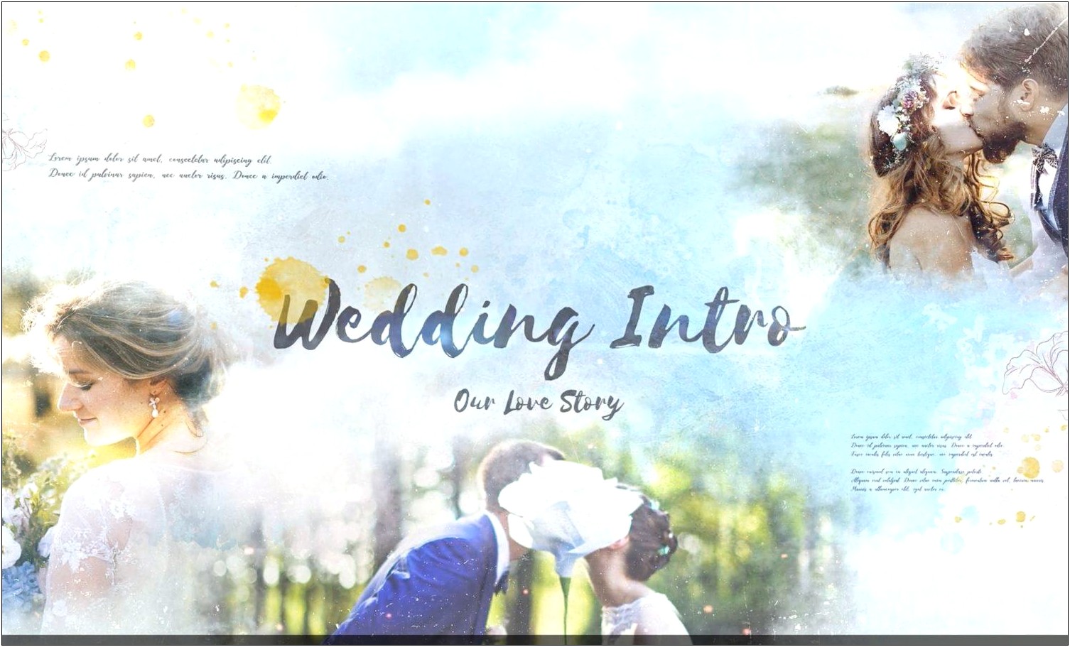 Download Free Template After Effect Wedding