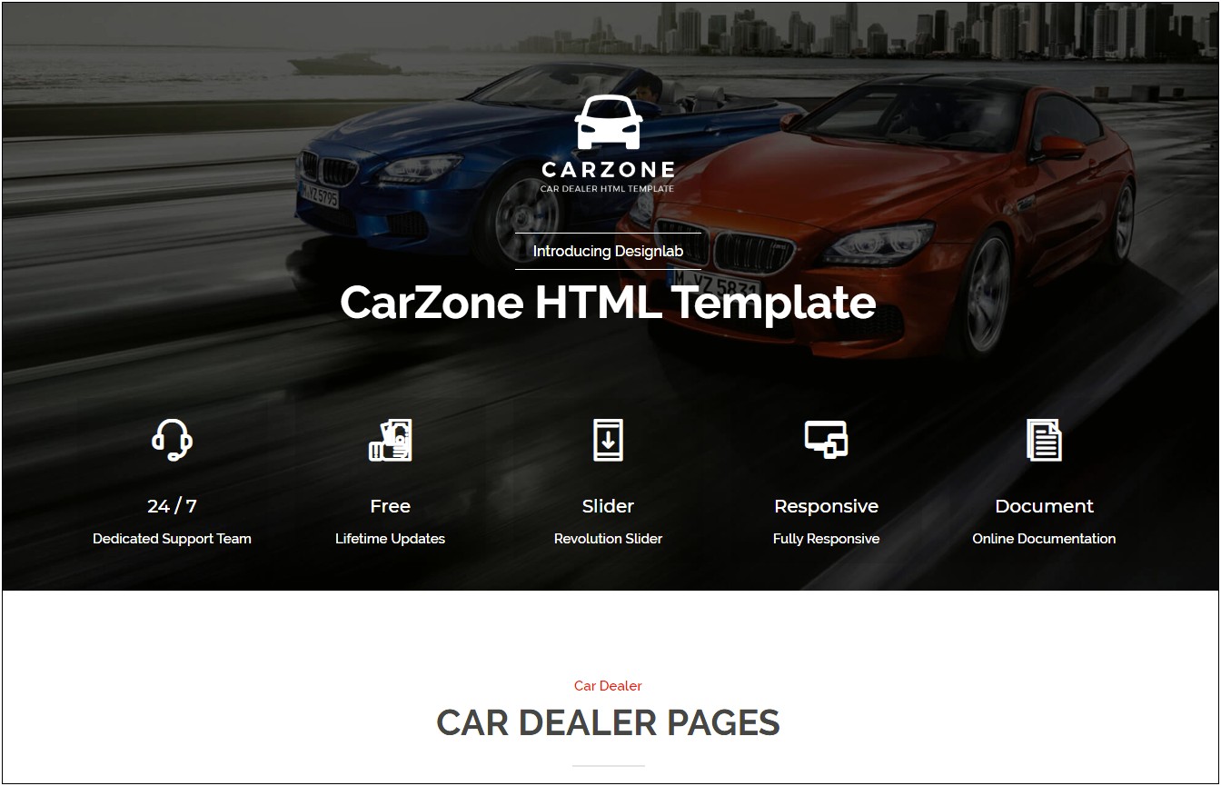 Download Free Template For Dealar Auto