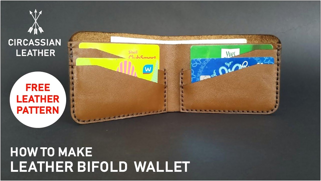 Downloadable Free Leather Wallet Templates Pdf