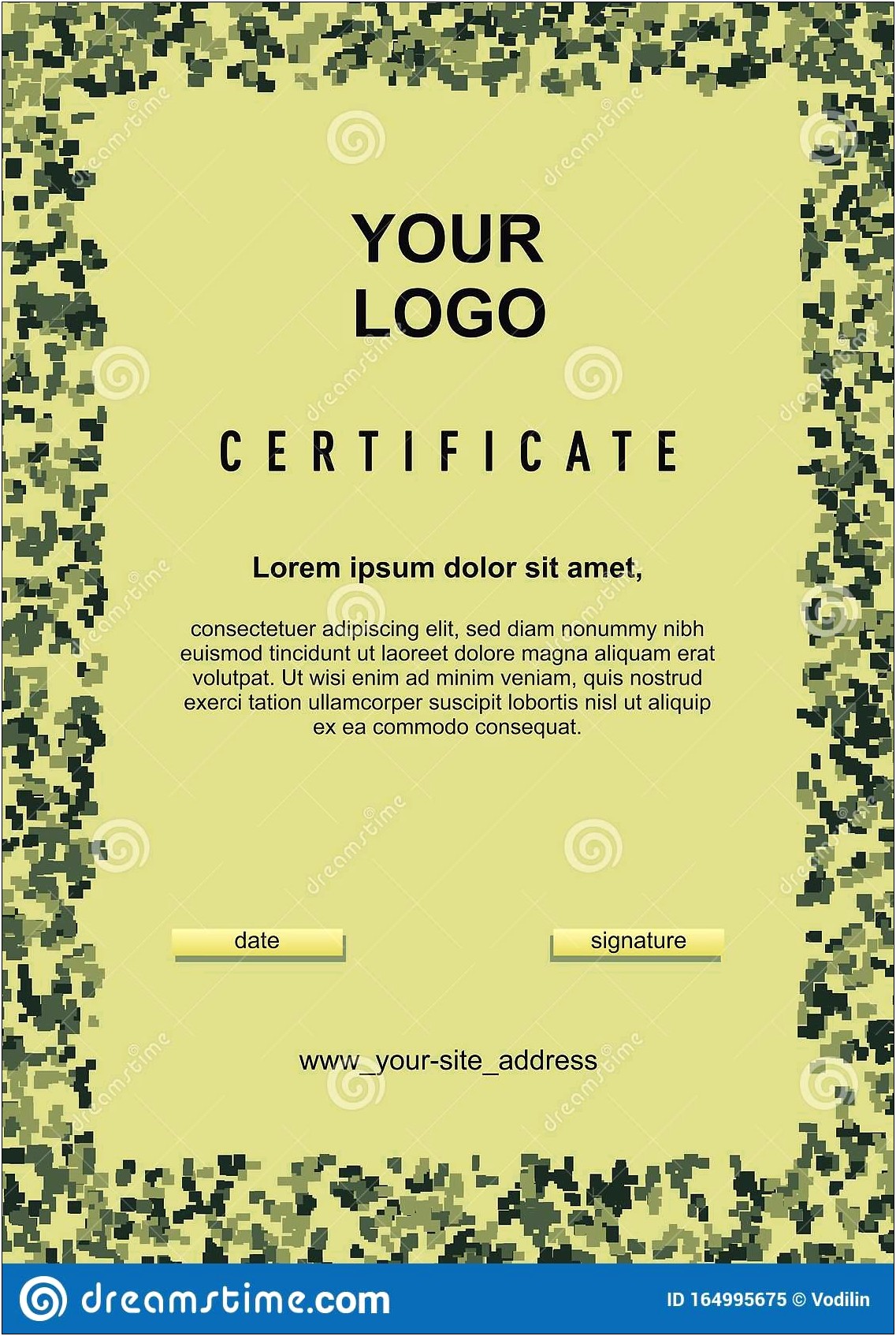Downloadable Military Certificate Of Appreciation Template Free