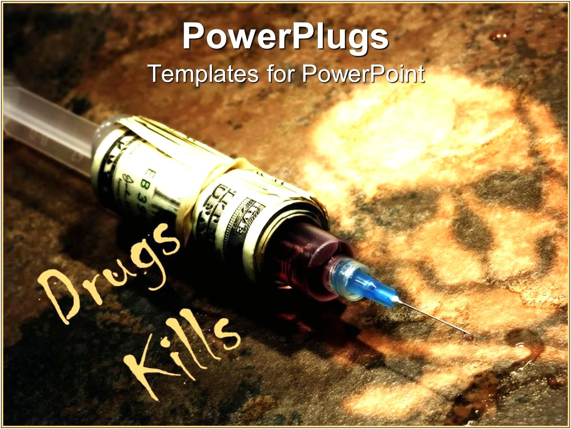 Drug Addiction Powerpoint Templates Free Download
