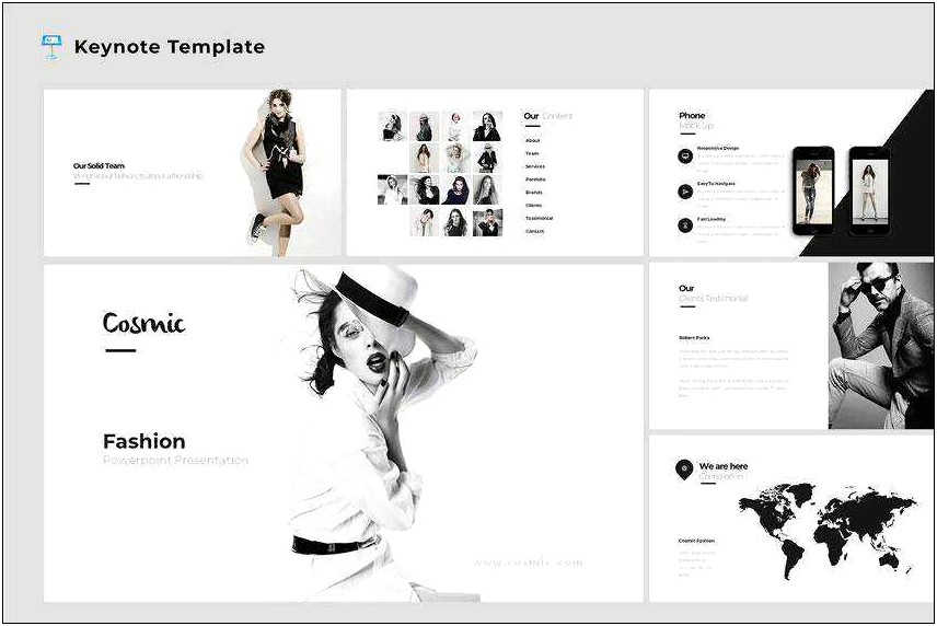 Duotone Free Minimal Powerpoint And Keynote Template