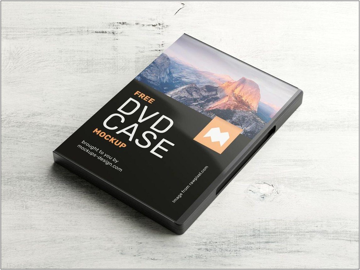 Dvd Case Template Psd Free Download