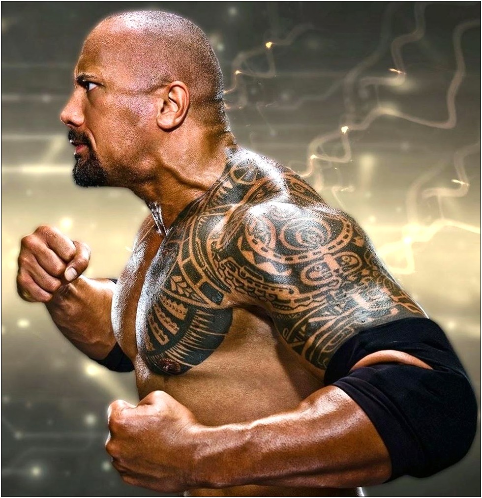 Dwayne Johnson Tattoo Template Free Download