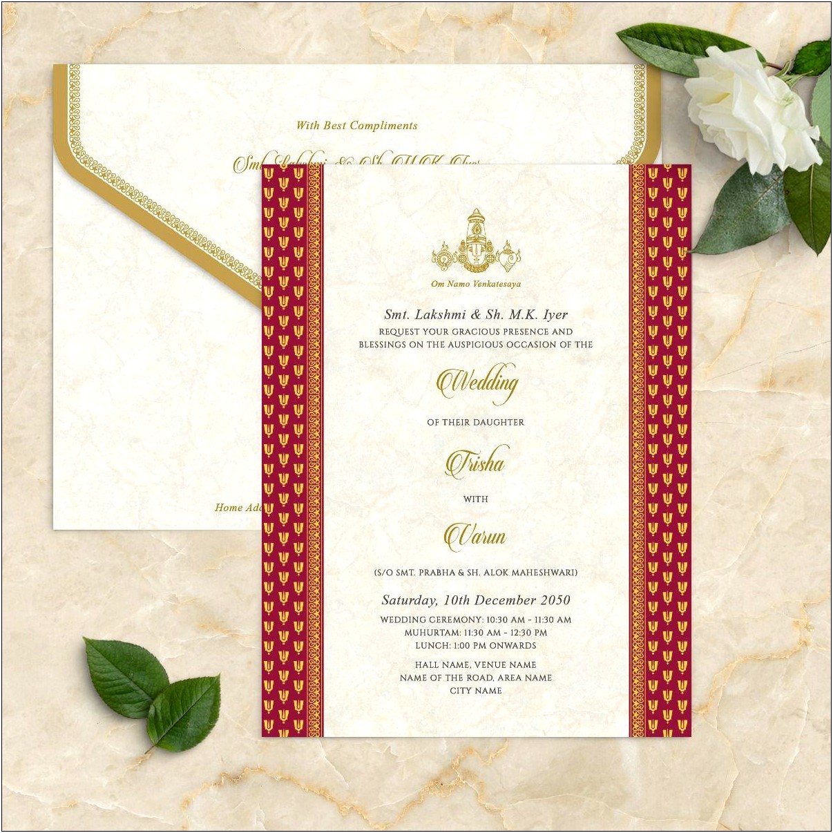 E Invitation Card For Indian Wedding