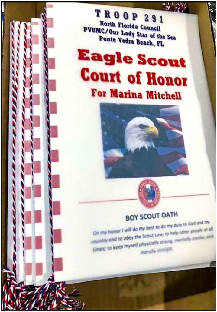 Eagle Scout Invitation Template Free Pdf