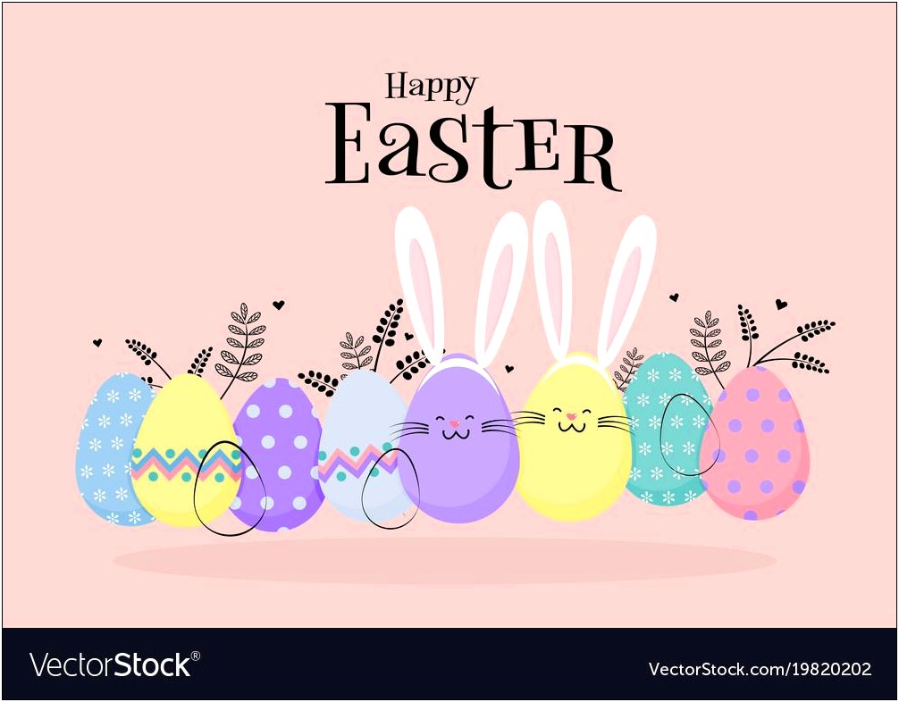 Easter Egg Hunt Poster Free Template