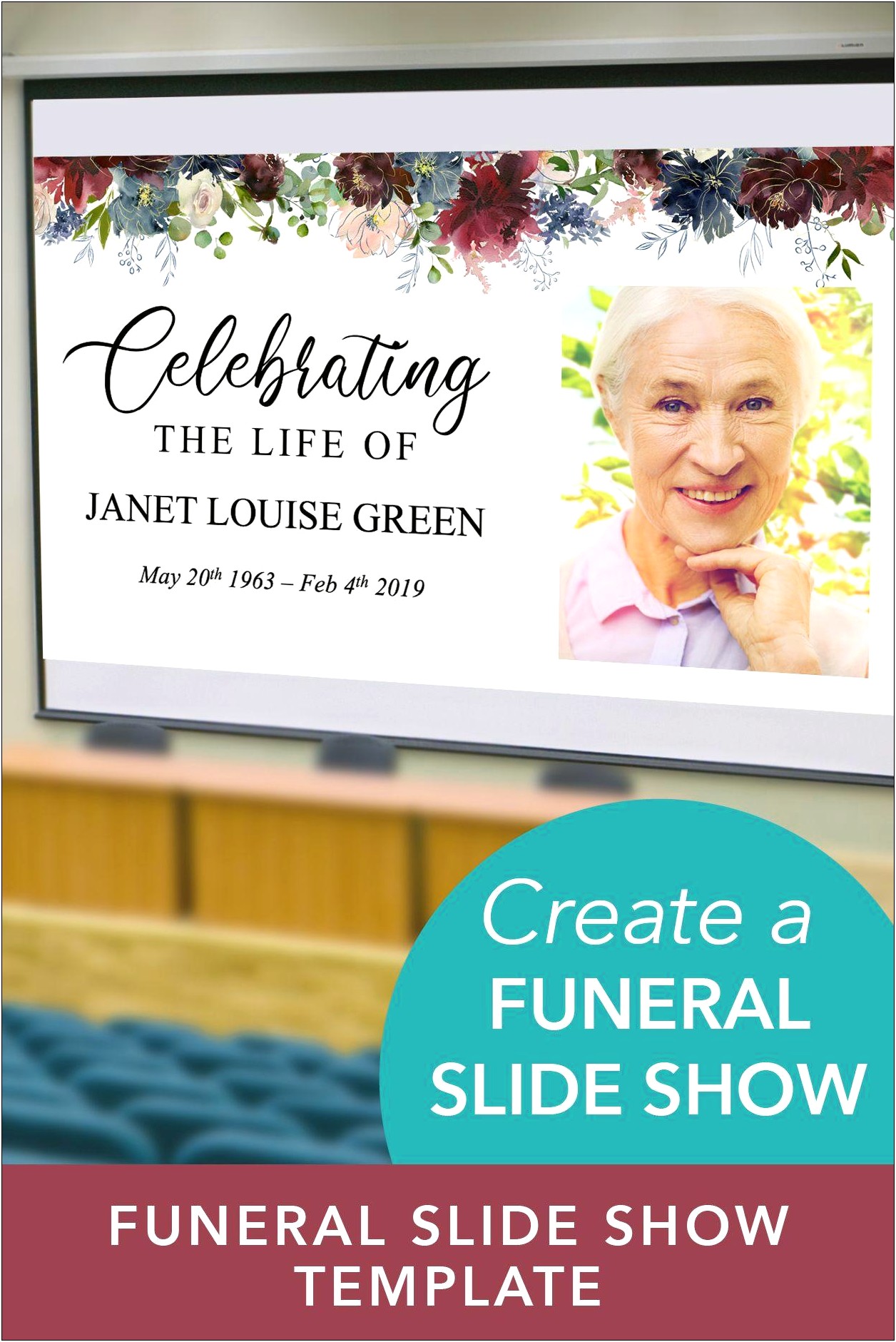 Easy Celebration Of Life Template Free