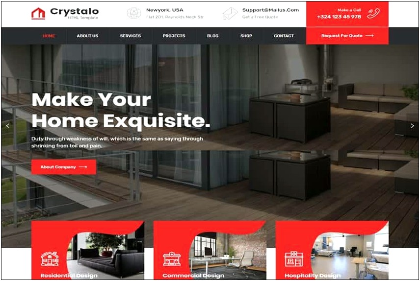 Easy Living Real Estate Html Template Free Download