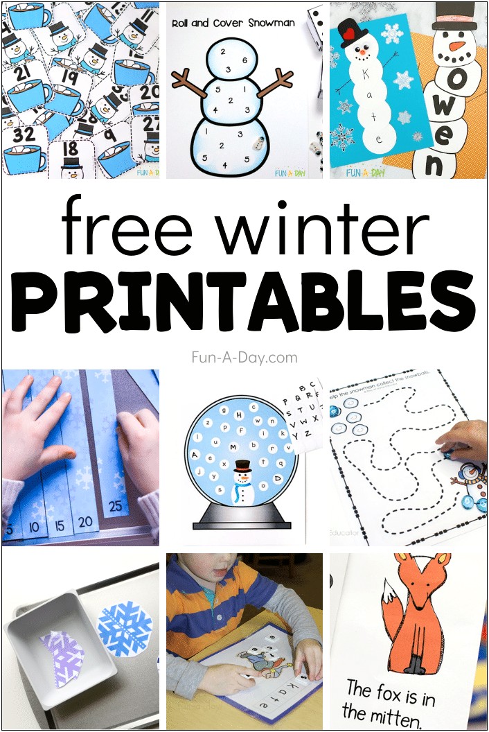 Ece Winter Games Learning Stories Free Template