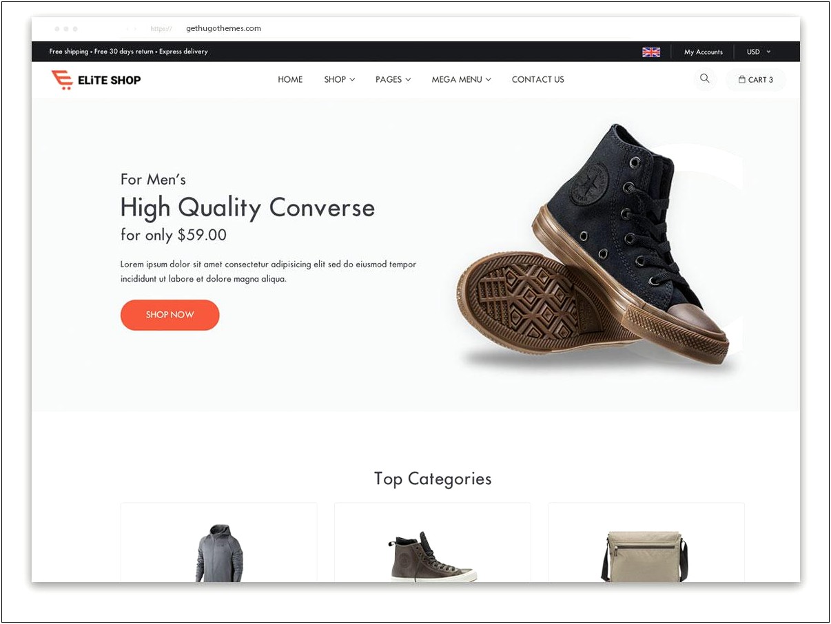 Ecommerce Responsive Html Templates Free Download