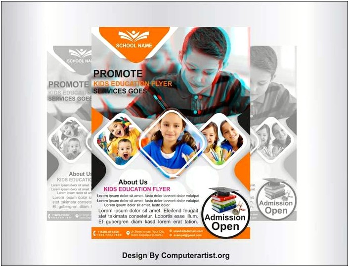 Education Brochure Design Templates Free Download